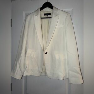 rag & bone Cream Single-Breasted Blazer